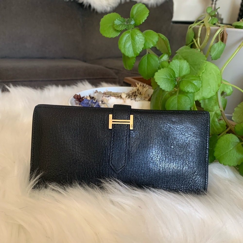 Hermès bearn long wallet